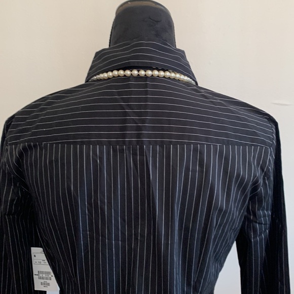 2 H&M Pinstripe Blouses - Picture 4 of 10